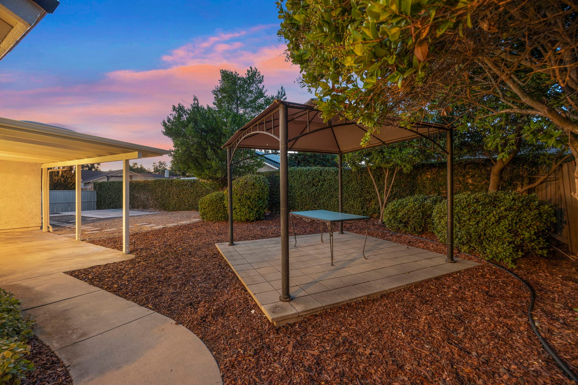 Spacious outdoor area perfect for entertaining
