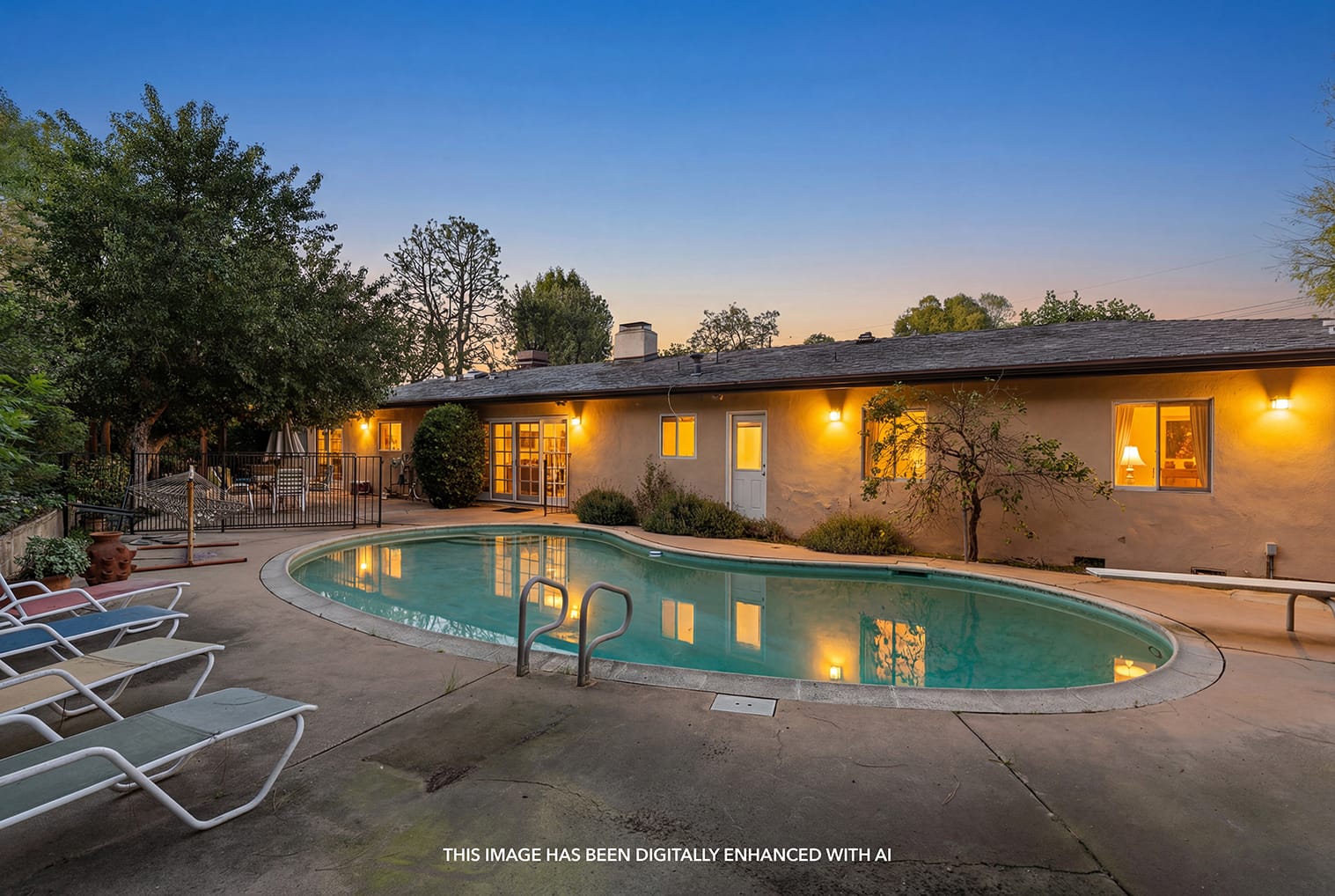 16916 Dormie Pl twilight exterior