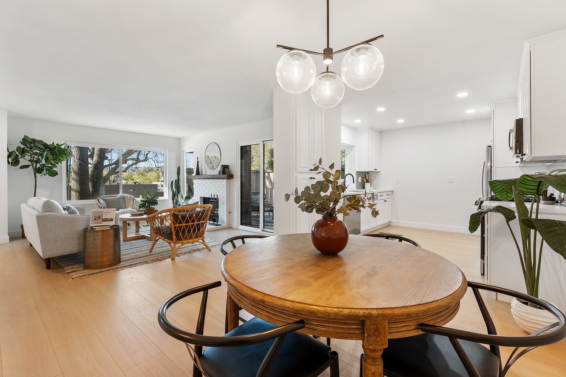 Kitchen area at 4490 Lubbock Drive