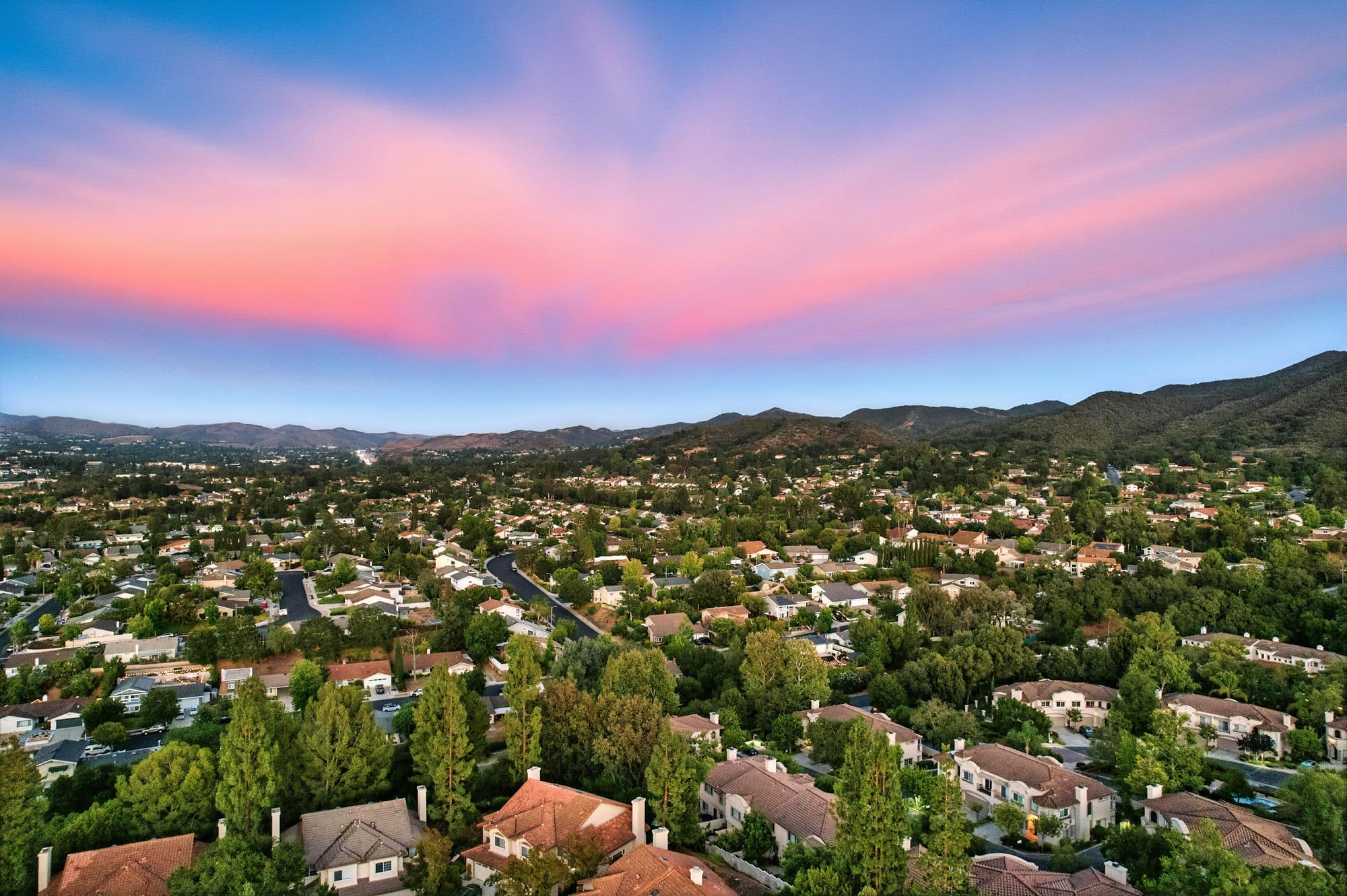 Property aerial perspective